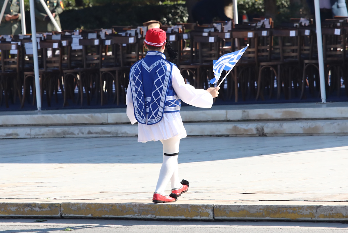 Παρέλαση στην Αθήνα για την εθνική επέτειο της 25ης Μαρτίου