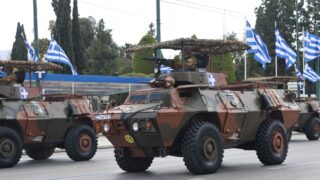 Η στρατιωτική παρέλαση στην Αθήνα