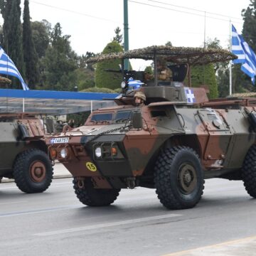 Η στρατιωτική παρέλαση στην Αθήνα