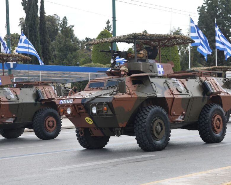 Η στρατιωτική παρέλαση στην Αθήνα