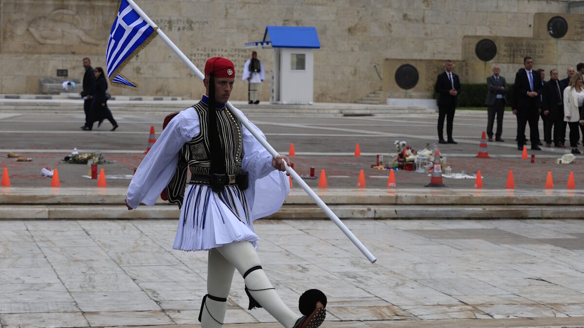 Στρατιωτική παρέλαση στην Αθήνα για την εθνική επέτειο της 25ης Μαρτίου
