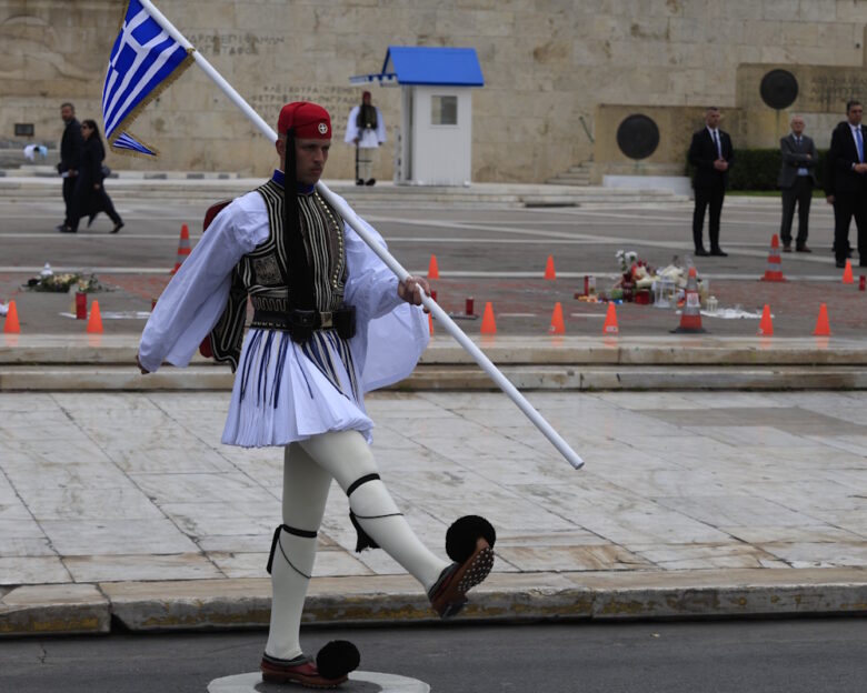 Στρατιωτική παρέλαση στην Αθήνα για την εθνική επέτειο της 25ης Μαρτίου