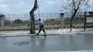 25η Μαρτίου στα Χανιά: Παρέλασε μόνος του μετά την ακύρωση των εορτασμών λόγω της κακοκαιρίας – Δείτε βίντεο