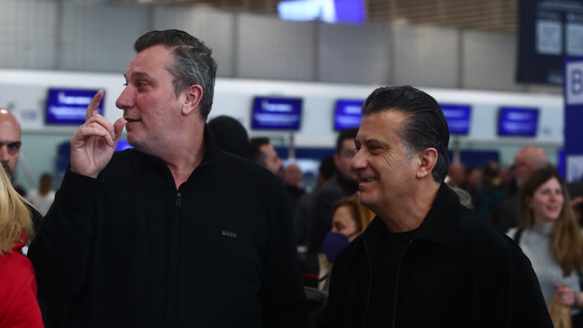 Ο Λεπενιώτης με τον Παρθενόπουλο