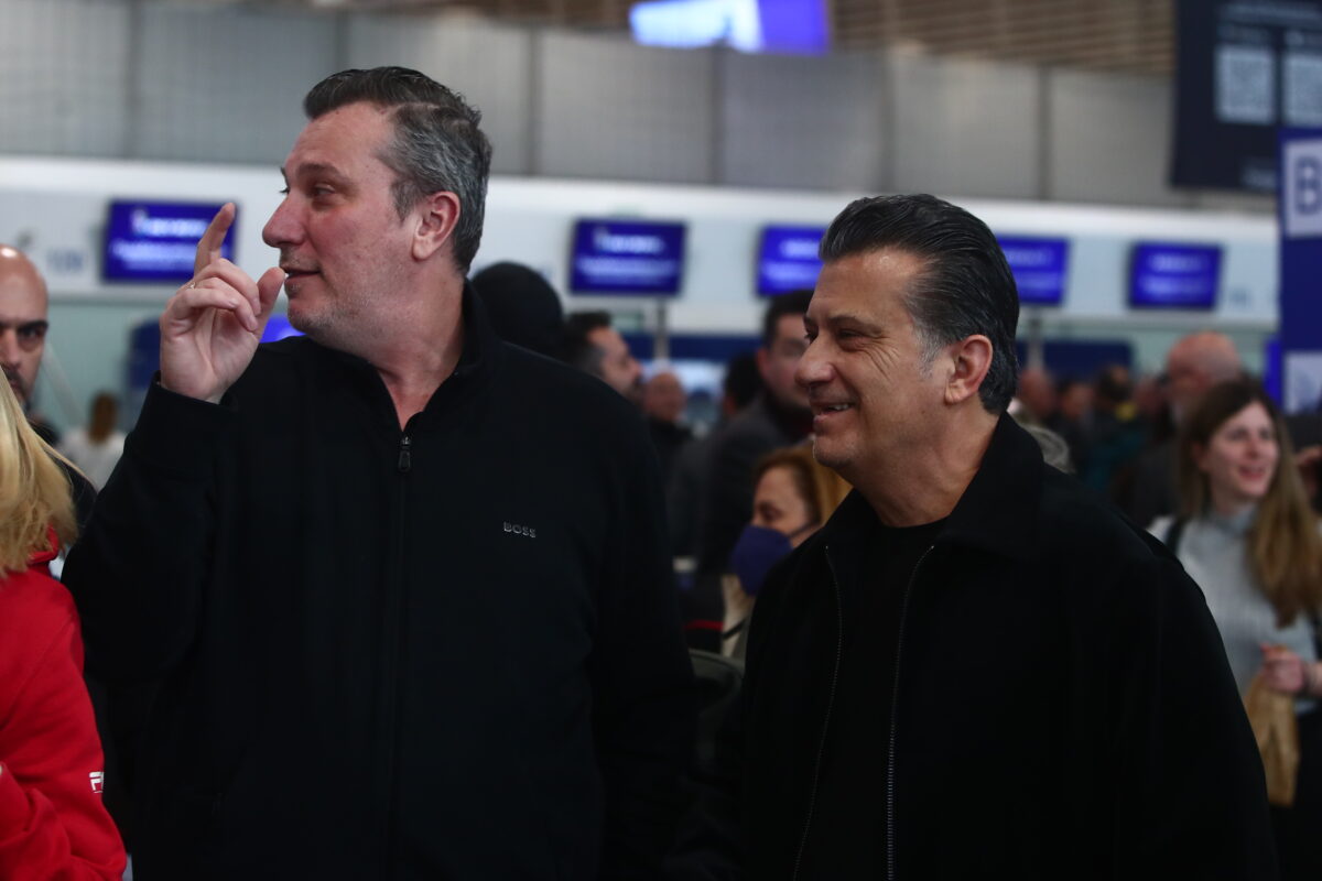 Ο Λεπενιώτης με τον Παρθενόπουλο