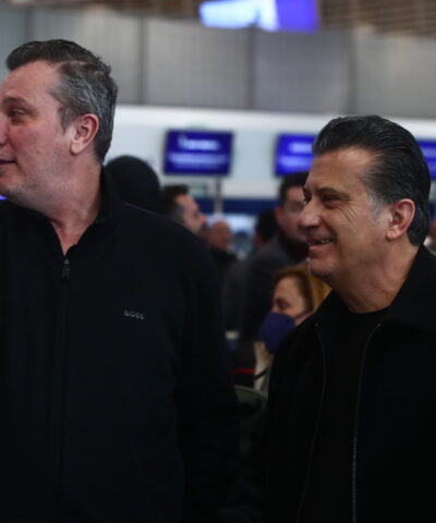 Ο Λεπενιώτης με τον Παρθενόπουλο