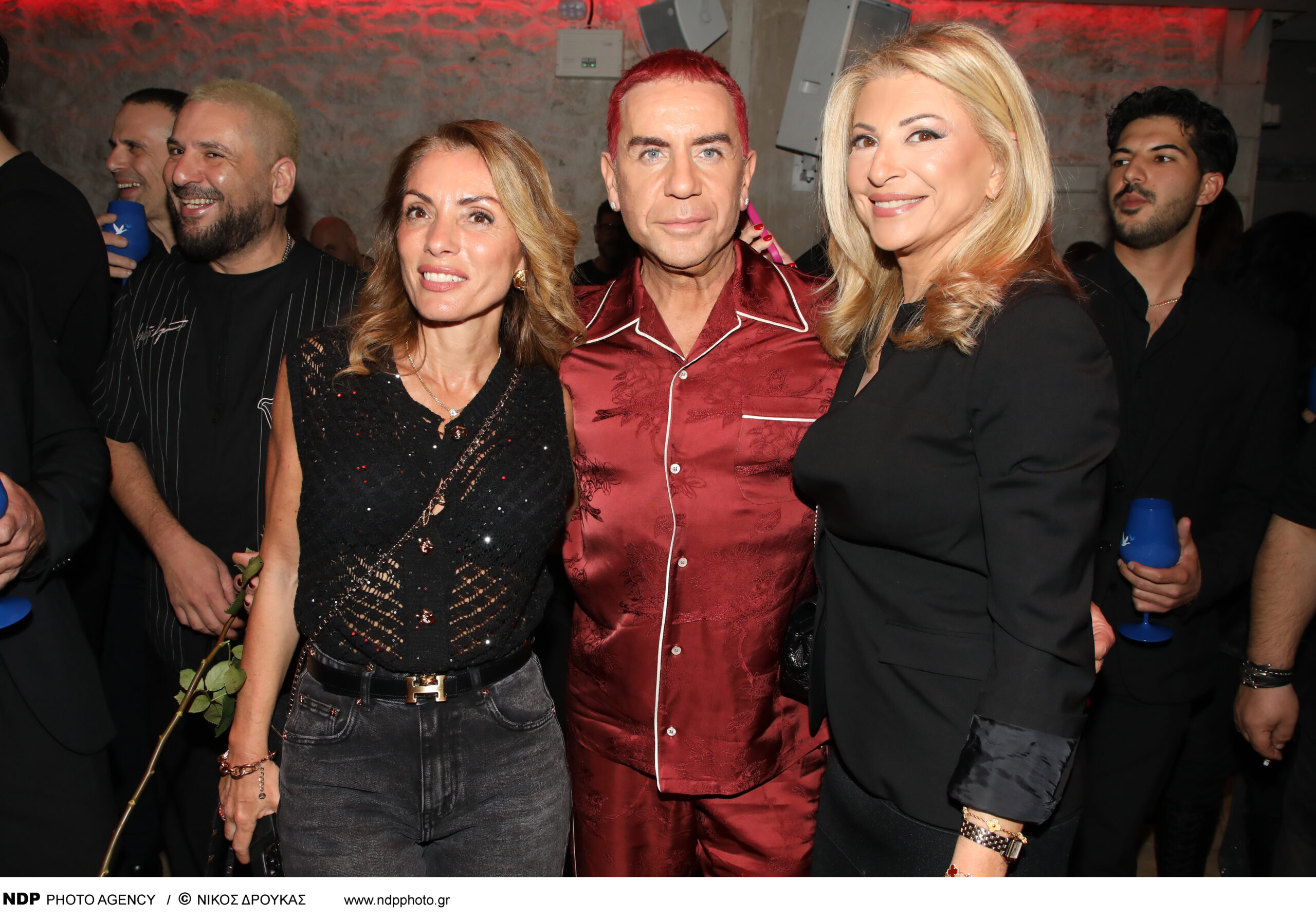 Αλεξάνδρα Πασχαλίδου, Γιώργος Μαζωνάκης και Χριστίνα Πολίτη