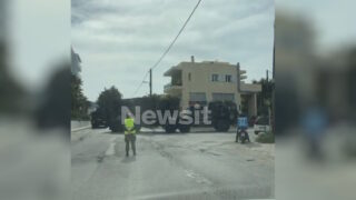 Κάρπαθος: Βίντεο με τη συστοιχία των πυραύλων Patriot στους δρόμους του νησιού