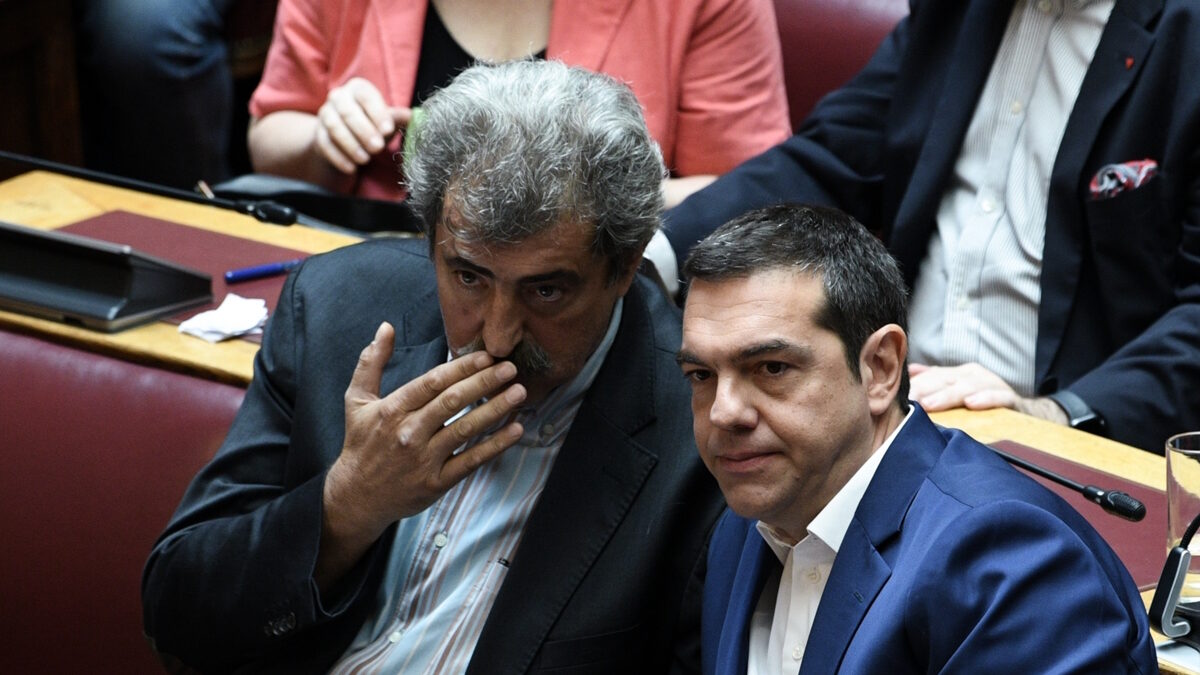 Παύλος Πολάκης και Αλέξης Τσίπρας