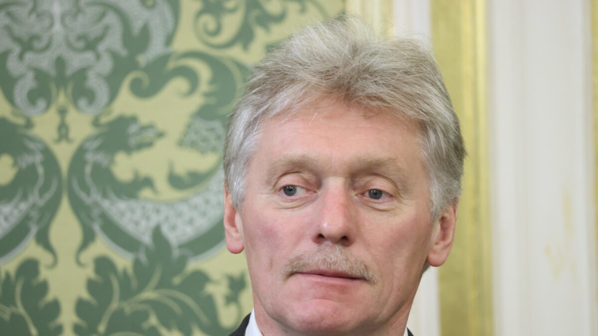 MOSCOW, RUSSIA - JUNE 23 (RUSSIA OUT) Russian Presidential Press Secretary Dmitry Peskov during a Russian-Malian meeting at the Grand Kremlin Palace, June 23, 2025, in Moscow, Russia. Republic of Mali's Junta Leader, General Assmi Goita is on a six-day official visit to Russia. (Photo by Contributor/Getty Images)