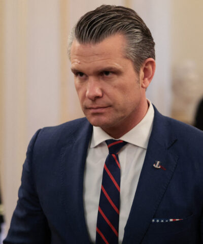 U.S. Secretary of Defense Pete Hegseth looks on ahead of a Medal of Honor ceremony at the White House in Washington, D.C., U.S., March 2, 2026. REUTERS/Jonathan Ernst