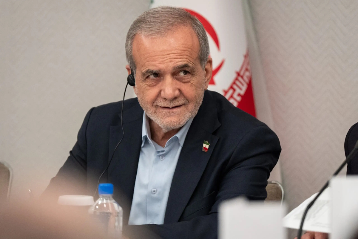 Ο Πρόεδρος του Ιράν, Μασούντ Πεζεσκιάν