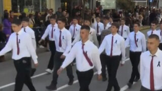 Οι μαθητές στον Πύργο