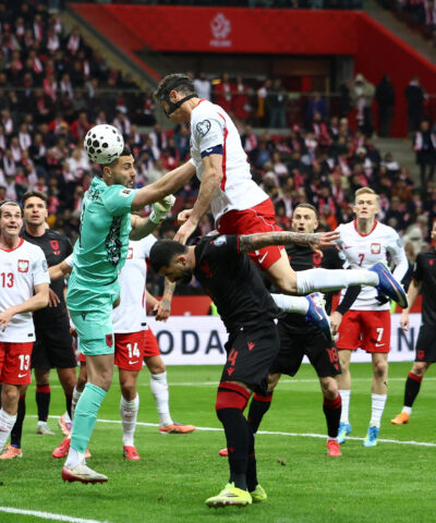 Ο Λεβαντόφσκι στο Πολωνία - Αλβανία