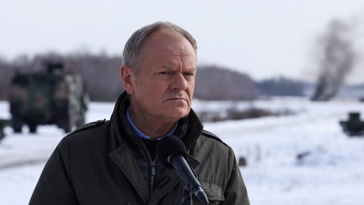 Ο Πολωνός πρωθυπουργός Ντόναλντ Τουσκ