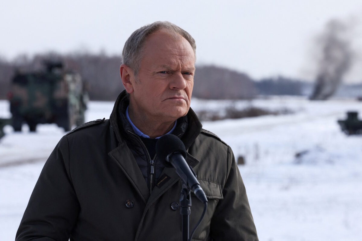 Ο Πολωνός πρωθυπουργός Ντόναλντ Τουσκ