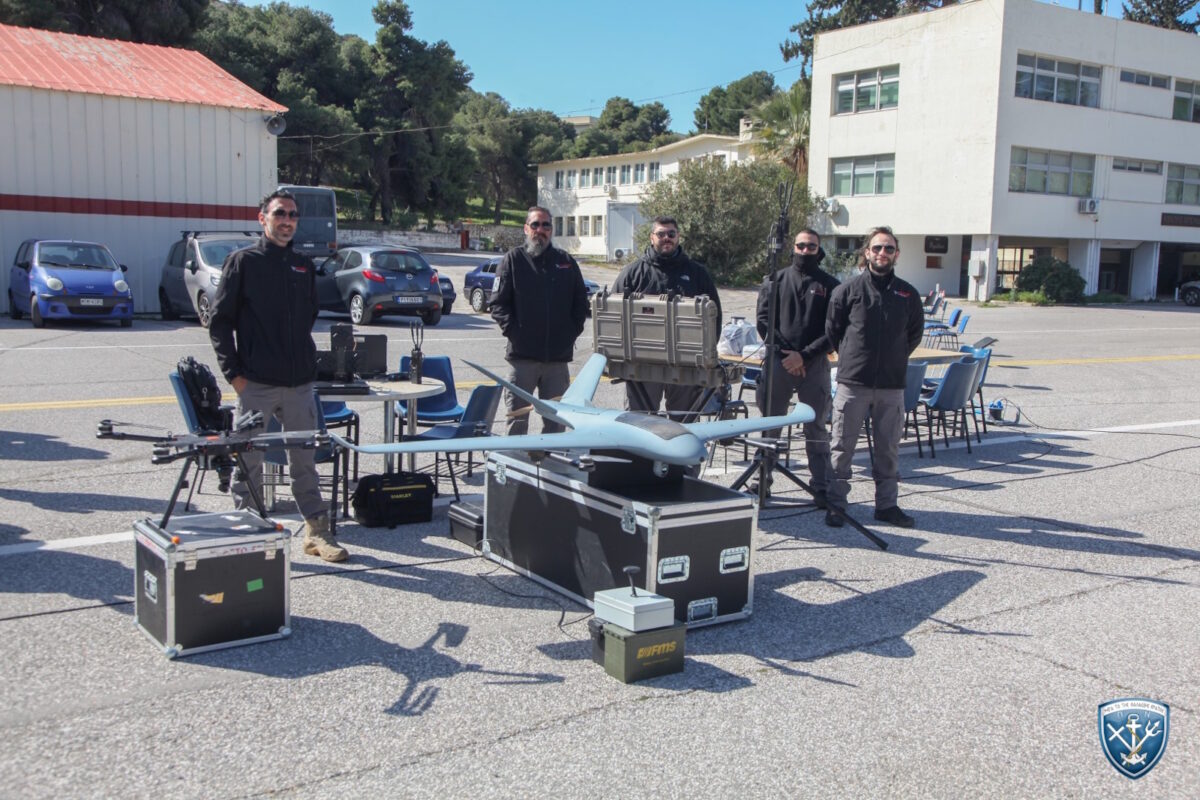 Drone που συμμετείχε στην άσκηση
