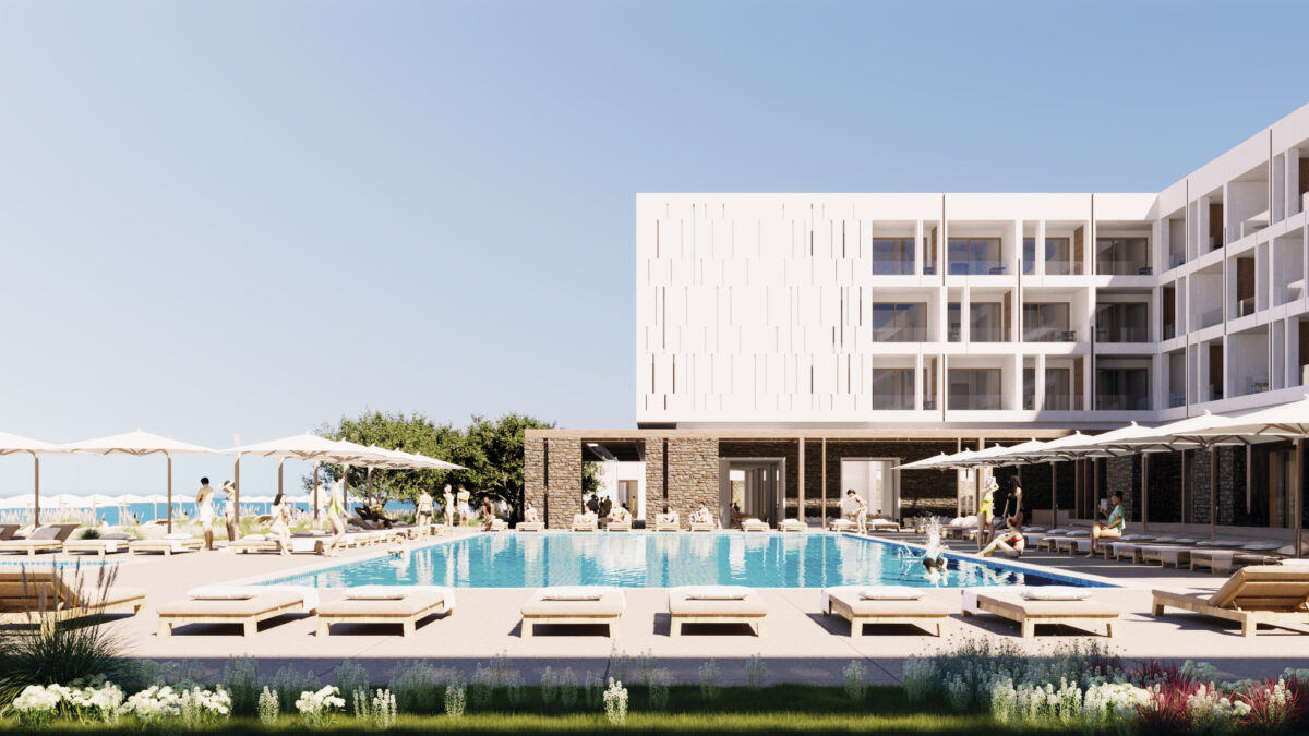 Ένα ιστορικό ξενοδοχείο της Τήνου καλωσορίζει τη νέα του εποχή αυτό το καλοκαίρι