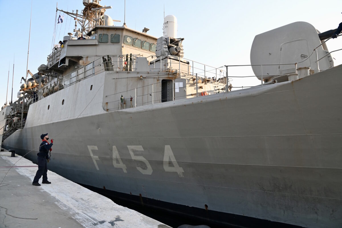 Η φρεγάτα «Ψαρά» τύπου ΜΕΚΟ