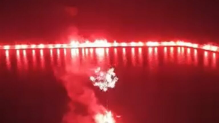 Καλαμάτα: Φιέστα με καπνογόνα και πυροτεχνήματα για την άνοδο στη Super League