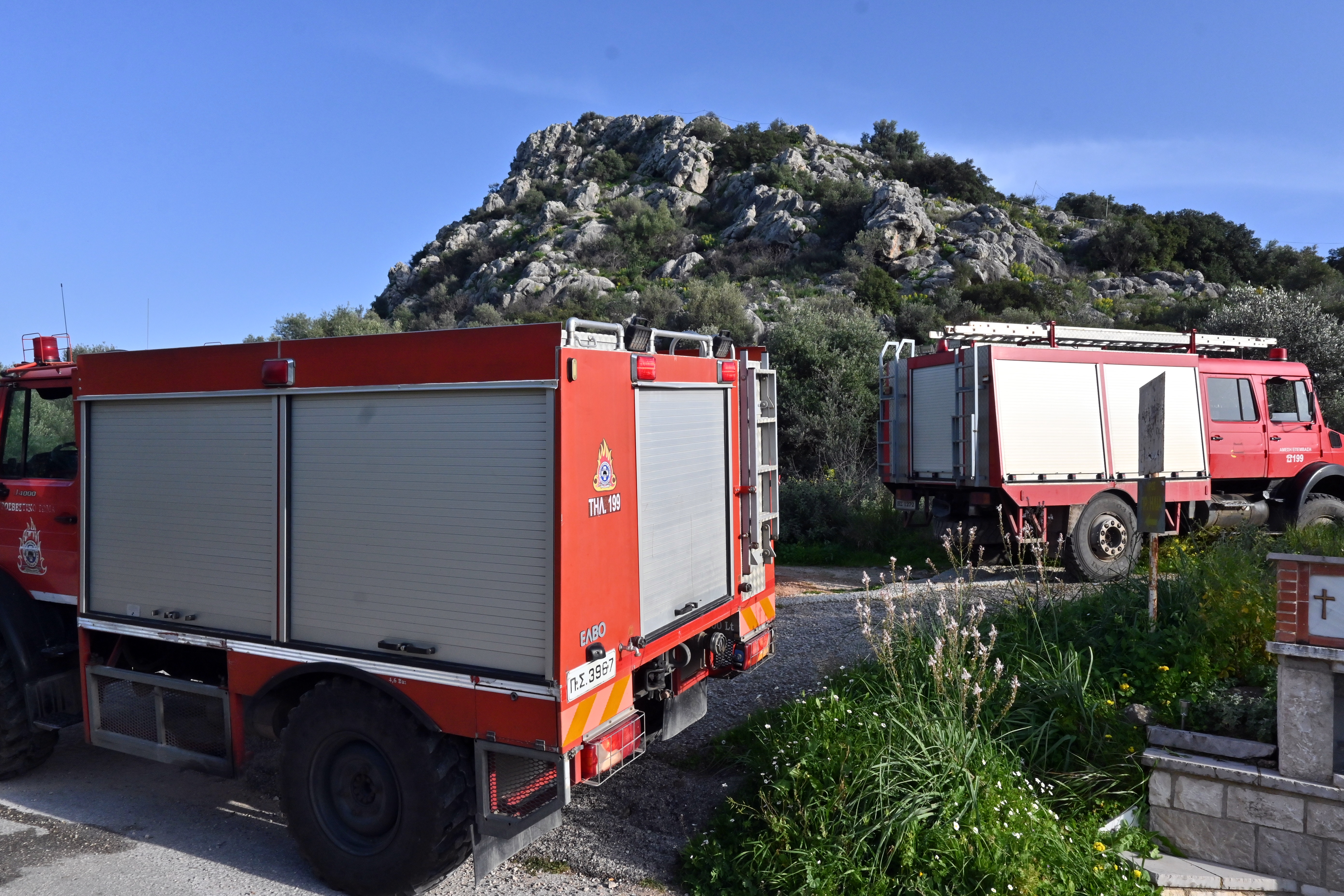 Οριοθετήθηκε η φωτιά στη Φθιώτιδα στην περιοχή Νέο Μοναστήρι