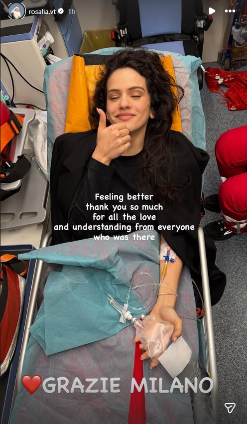 Η ανάρτηση της Rosalia