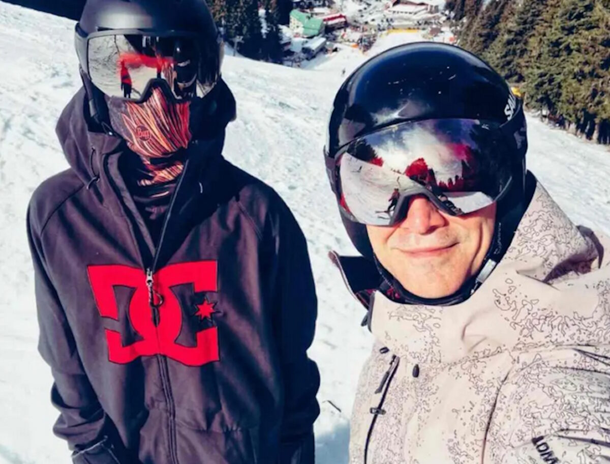 Ο Σάκης Ρουβάς σε εικόνα που δημοσιοποίησε στο Instagram