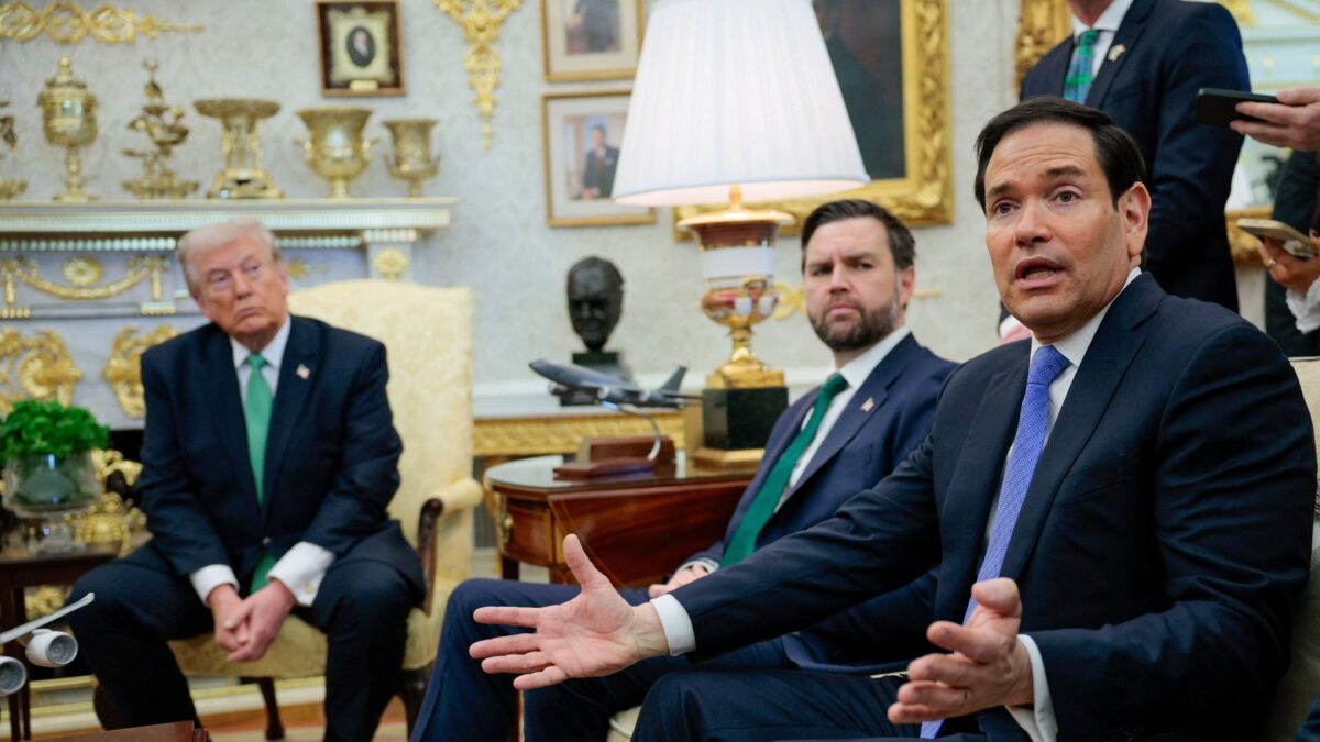 Ο Τραμπ, ο Τζέι Ντι Βανς και ο Μάρκο Ρούμπιο