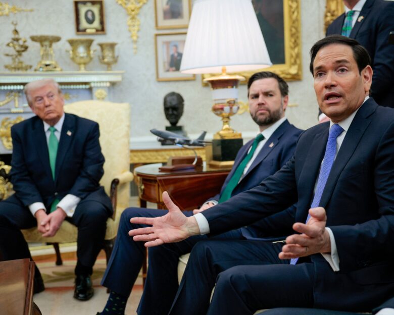 Ο Τραμπ, ο Τζέι Ντι Βανς και ο Μάρκο Ρούμπιο