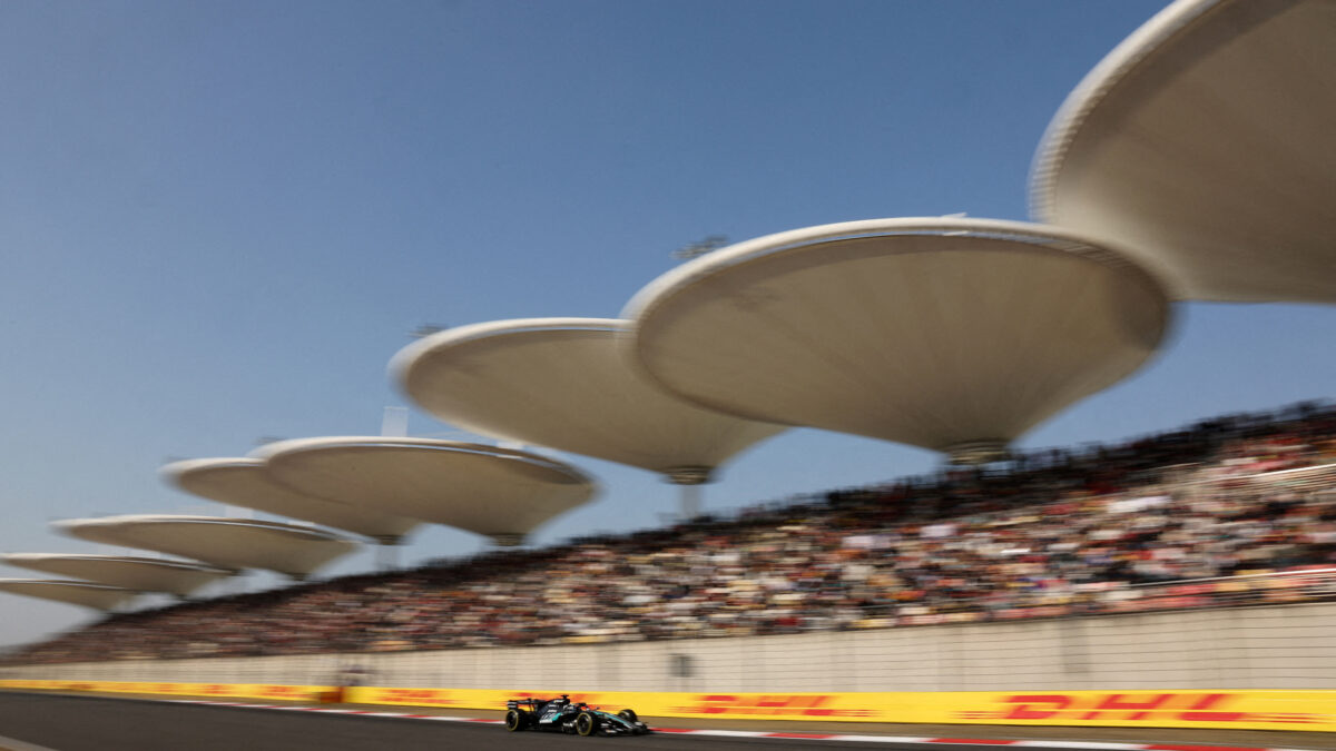 Formula One F1 - Chinese Grand Prix - Shanghai International Circuit, Shanghai, China - March 13, 2026 Mercedes' George Russell