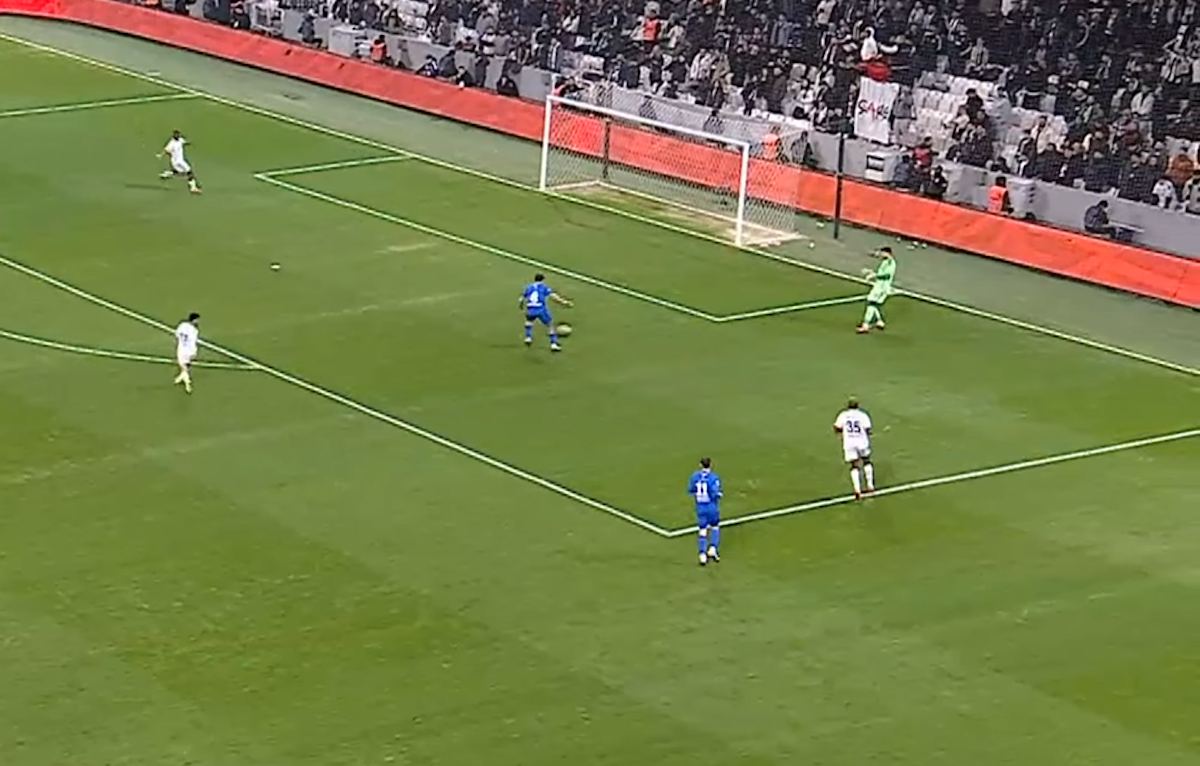 Το λάθος του τερματοφύλακα της Μπεσίκτας