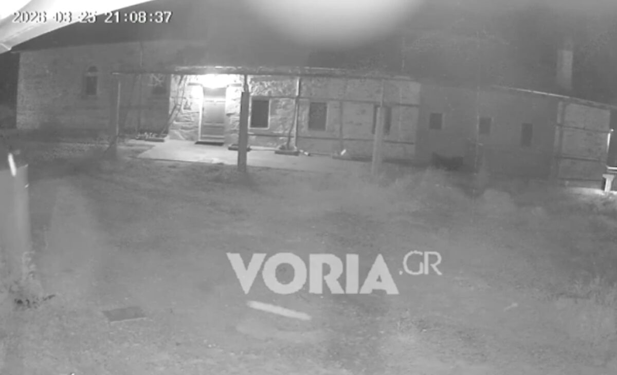 Σεισμός στο Άγιο Όρος: Η στιγμή που τα 4,9 ρίχτερ «χτυπούν» τις Καρυές