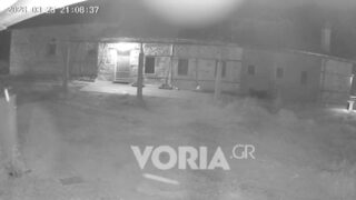 Η στιγμή του σεισμού στο Άγιο Όρος