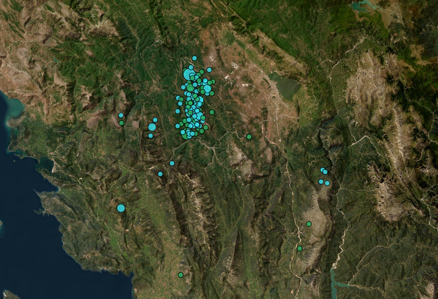 Η σεισμική δραστηριότητα των τελευταίων ημερών στην Ήπειρο