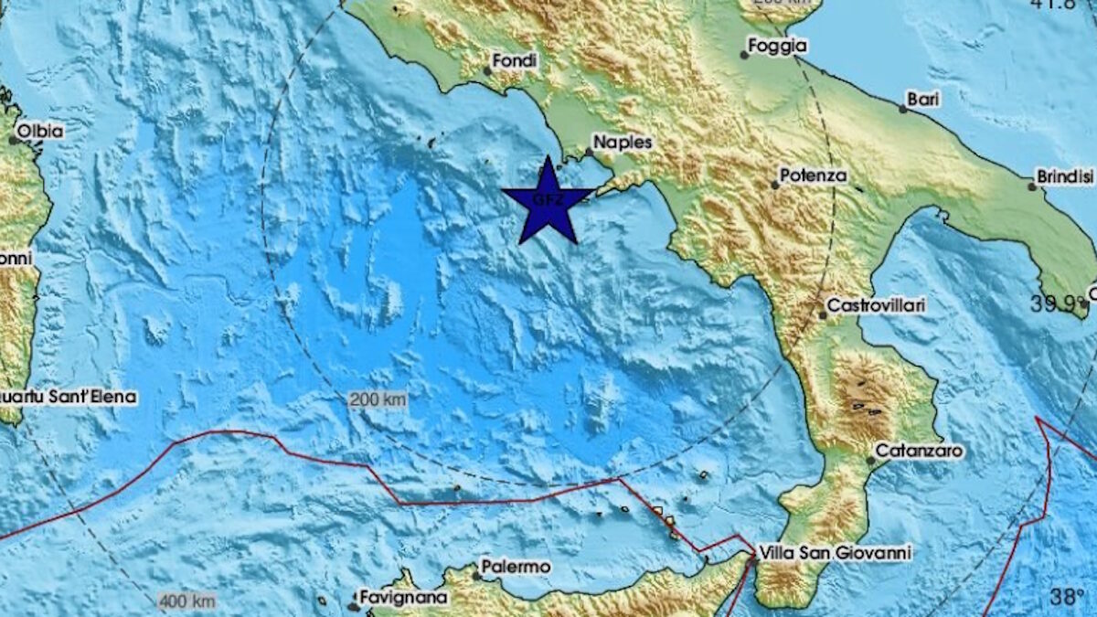 Σεισμός 6 Ρίχτερ κοντά στη Νάπολη