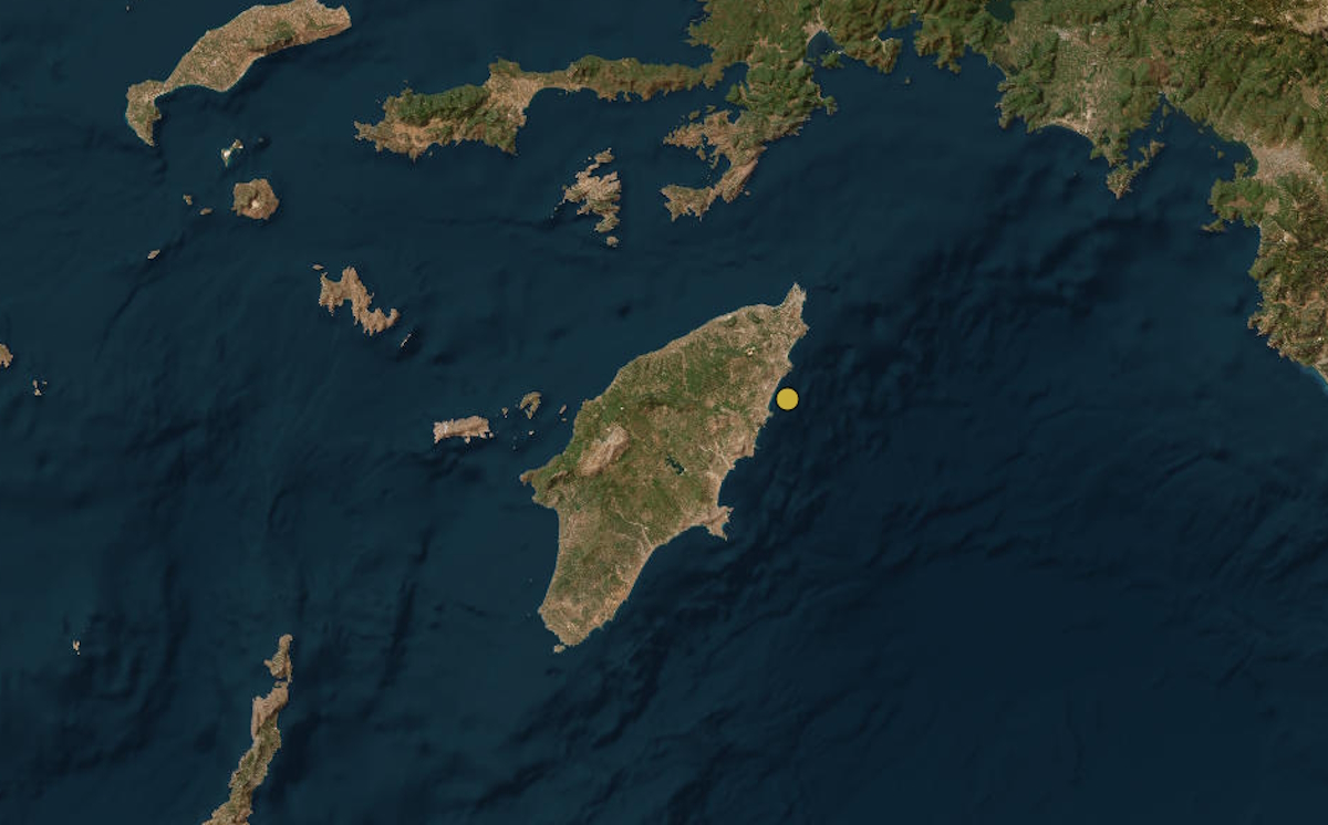 Σεισμός 3,6 Ρίχτερ στη Ρόδο