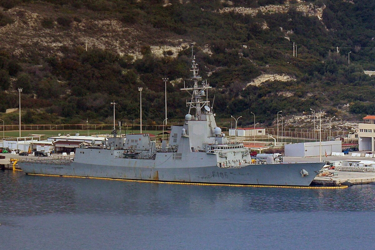 Η ισπανική φρεγάτα «Χριστόφορος Κολόμβος»