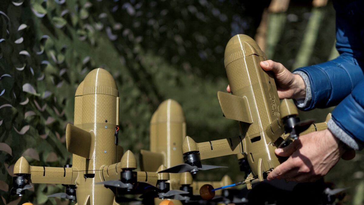 Ουκρανικά drones αναχαίτισης τύπου Sting
