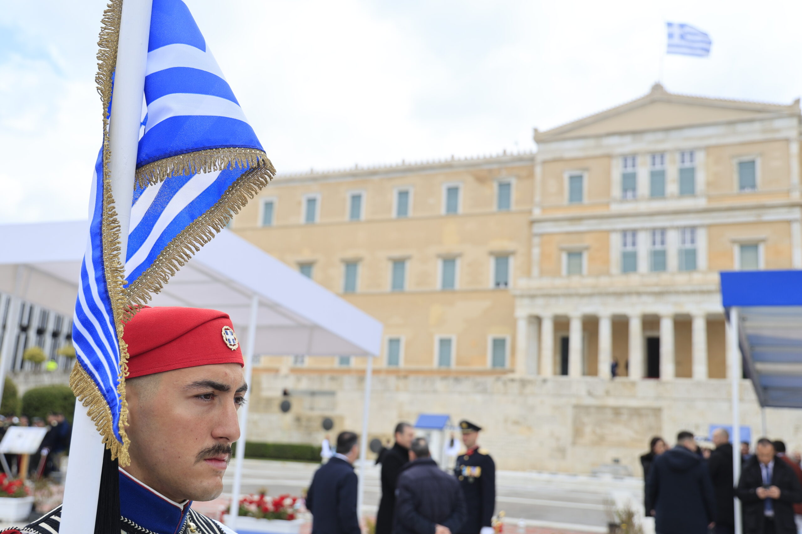 Στρατιωτική παρέλαση στην Αθήνα για την εθνική επέτειο της 25ης Μαρτίου 1821, Τετάρτη 25 Μαρτίου 2026. (ΓΙΩΡΓΟΣ ΚΟΝΤΑΡΙΝΗΣ/EUROKINISSI)