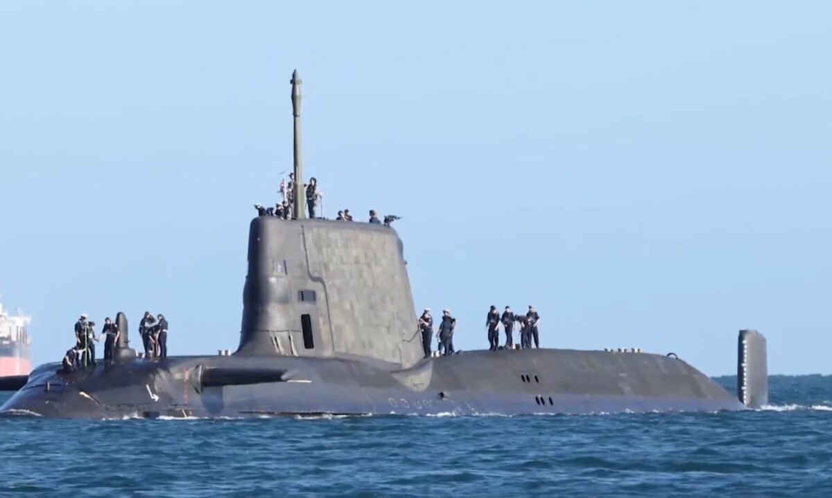 Tο υποβρύχιο HMS Anson
