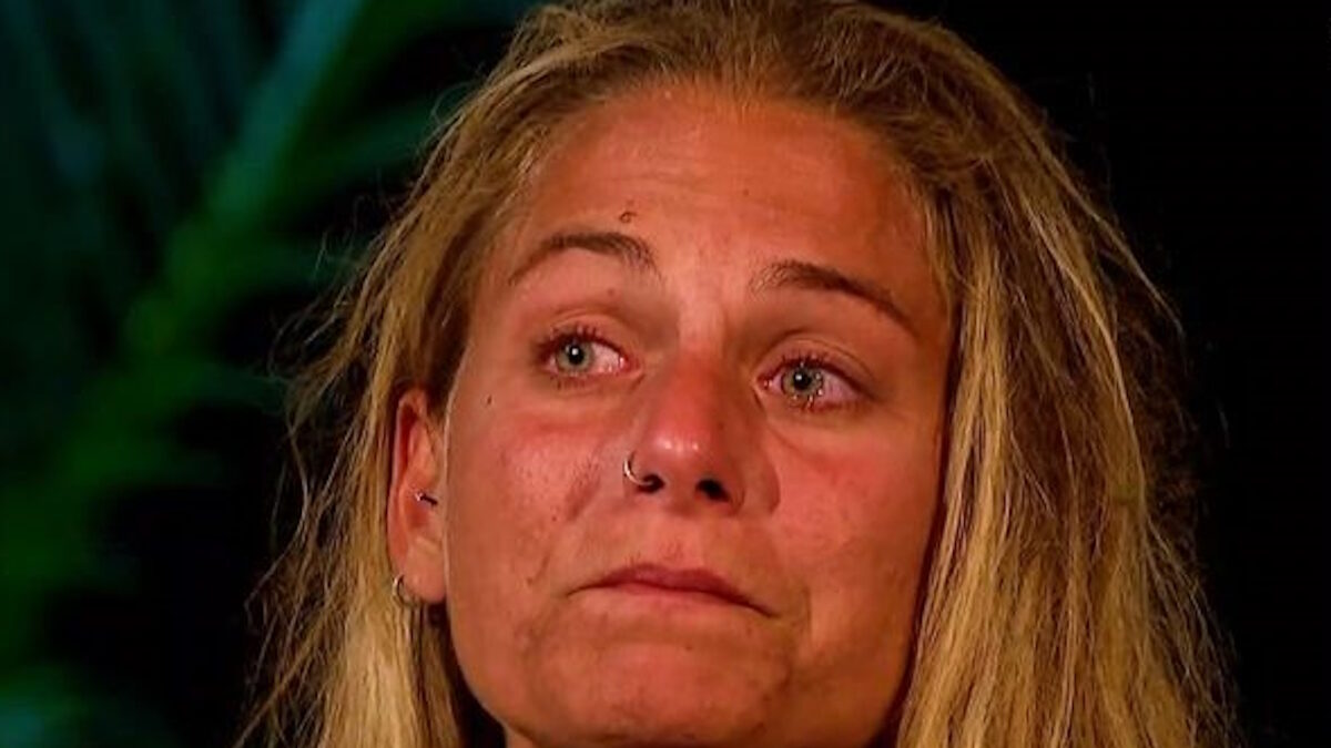 Η Φανή Παντελάκη της ομάδας των Επαρχιωτών του Survivor