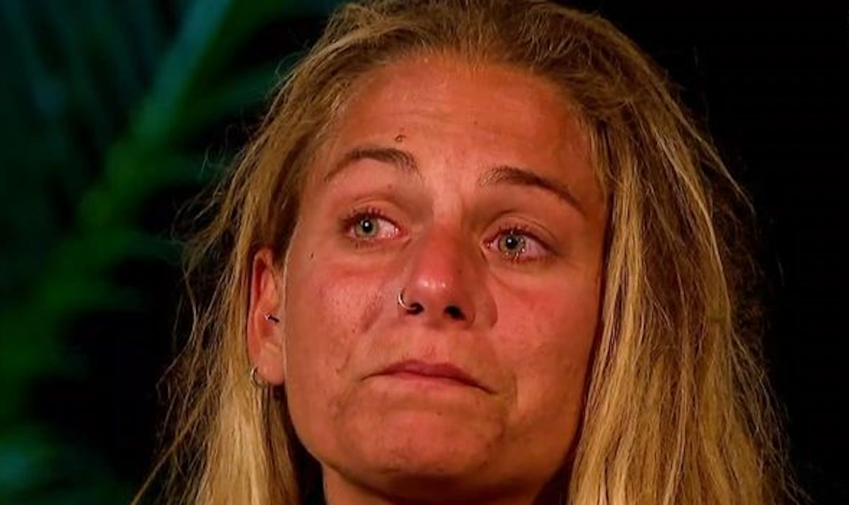 Η Φανή Παντελάκη της ομάδας των Επαρχιωτών του Survivor