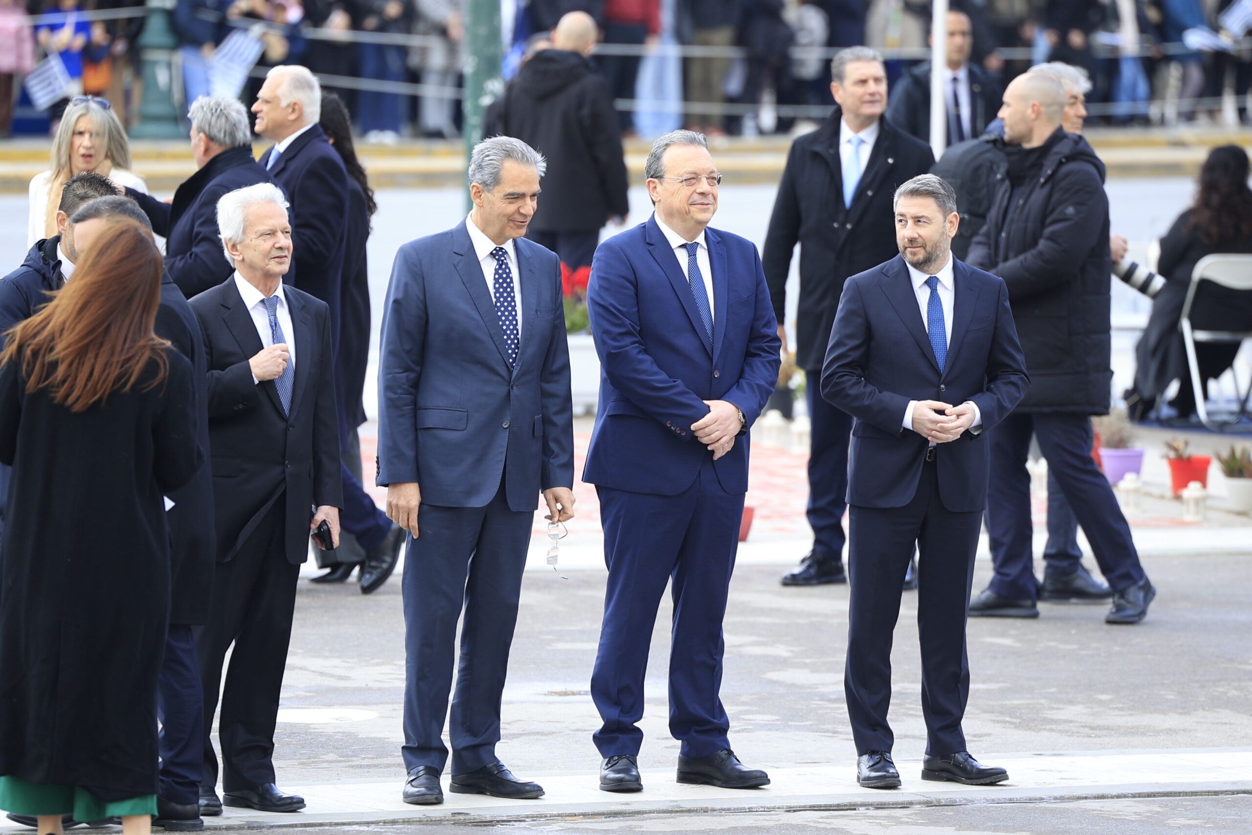 Στρατιωτική παρέλαση στην Αθήνα για την εθνική επέτειο της 25ης Μαρτίου 1821, Τετάρτη 25 Μαρτίου 2026. (ΓΙΩΡΓΟΣ ΚΟΝΤΑΡΙΝΗΣ/EUROKINISSI)