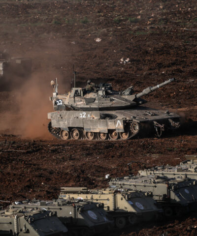 Ισραηλινά τανκς στα σύνορα με τον Λίβανο