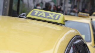 Πορεία των οδηγών ταξί