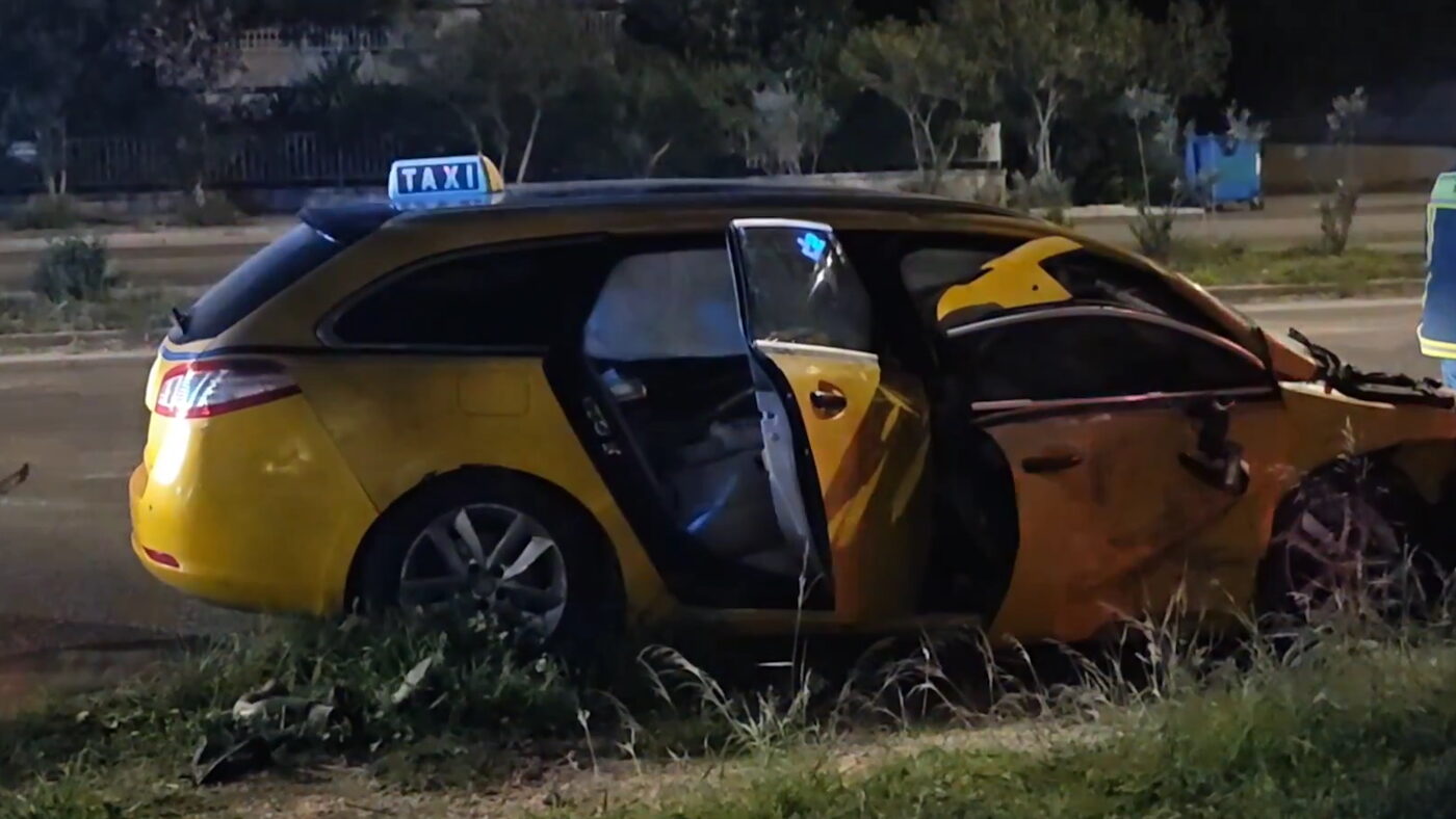 Το ταξί μου εμπλέκεται στο τροχαίο