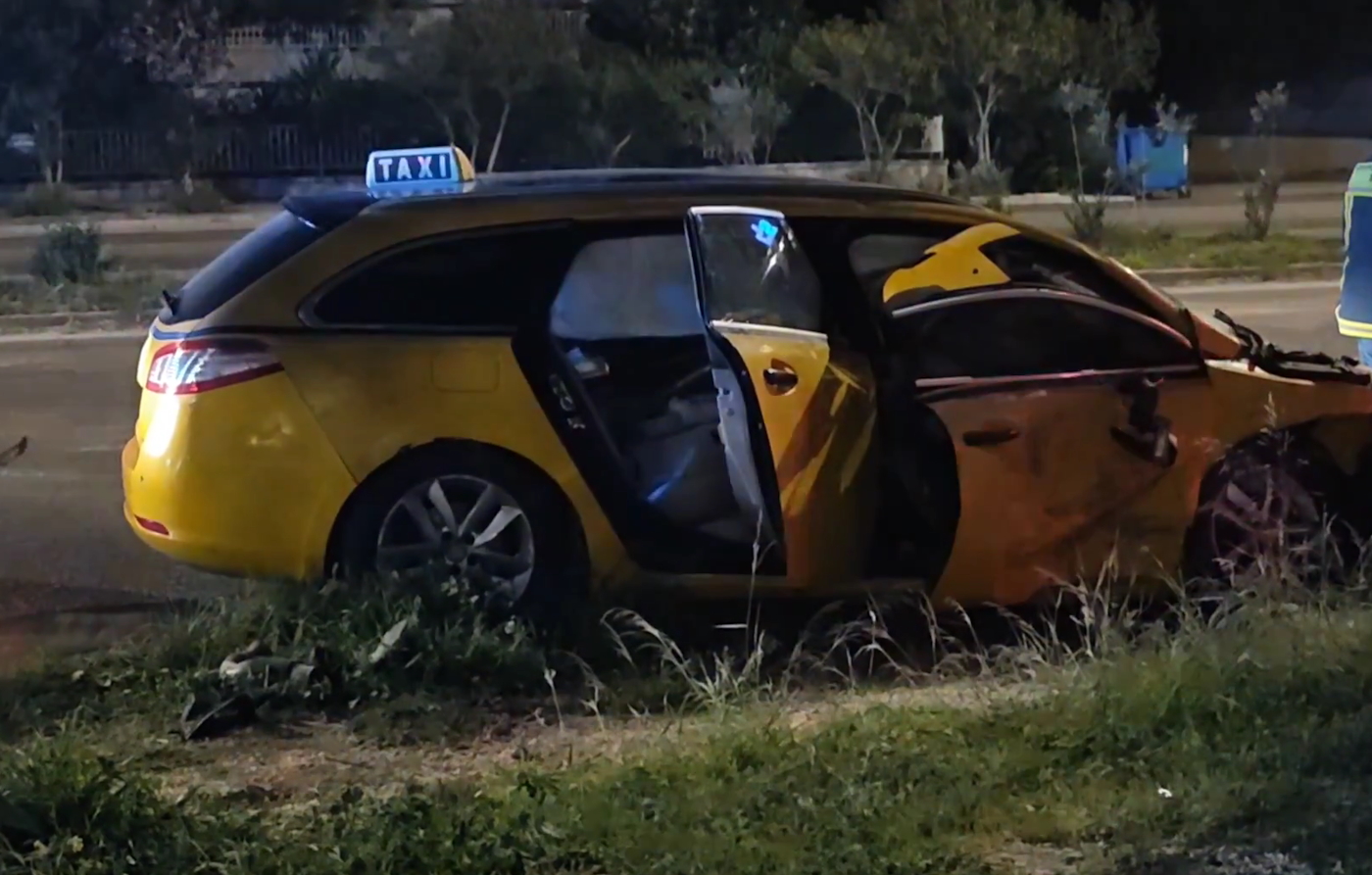 Το ταξί μου εμπλέκεται στο τροχαίο