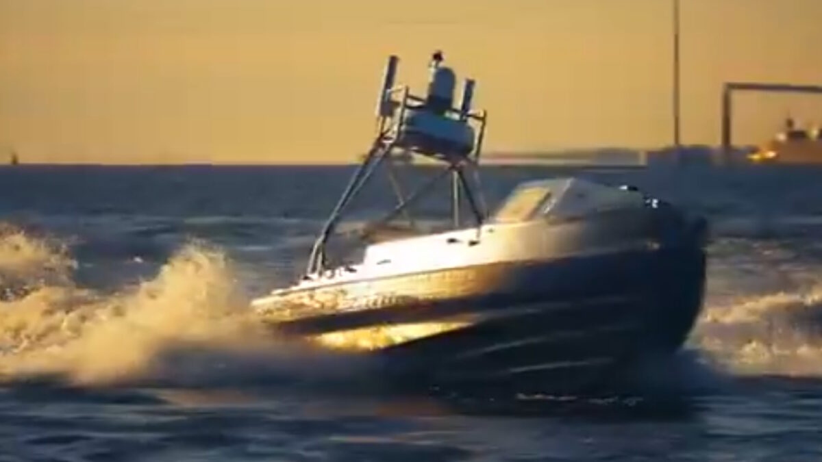 Το μη επανδρωμένο ταχύπλοο