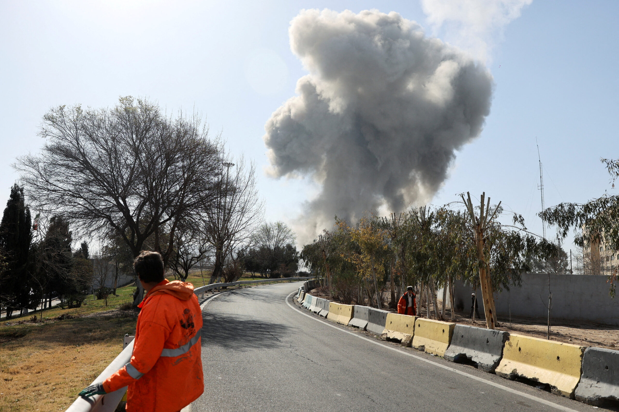 Smoke rises following an explosion, amid the U.S.-Israeli conflict with Iran, in Tehran Smoke rises following an explosion, amid the U.S.-Israeli conflict with Iran, in Tehran, Iran, March 5, 2026. Majid Asgaripour/WANA (West Asia News Agency) via REUTERS ATTENTION EDITORS - THIS PICTURE WAS PROVIDED BY A THIRD PARTY TPX IMAGES OF THE DAY