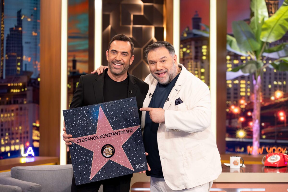 Στέφανος Κωνσταντινίδης, Κωνσταντίνος Πλατιάς και Εύη Κουλκουβίνη καλεσμένοι του Γρηγόρη Αρναούτογλου την Κυριακή